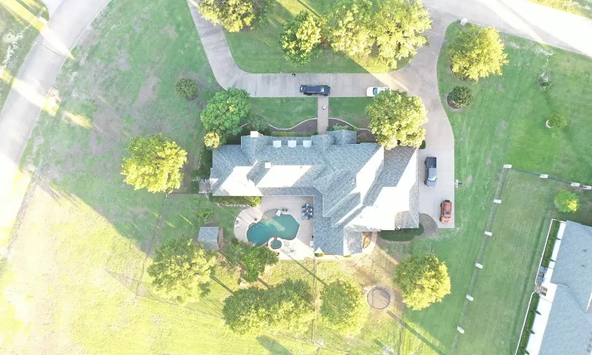 New shingle roof installation on a home in Marshalltown